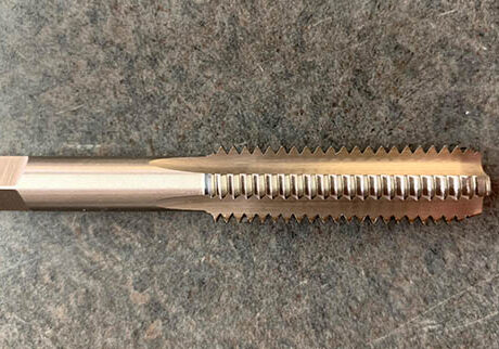 tapered tap Photo of a bolt tap